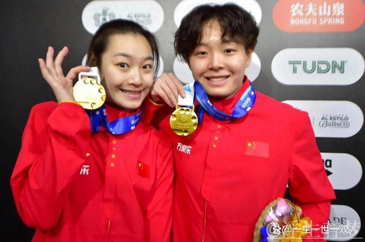 陈艺文与昌雅妮夺得女子双人3米板金牌